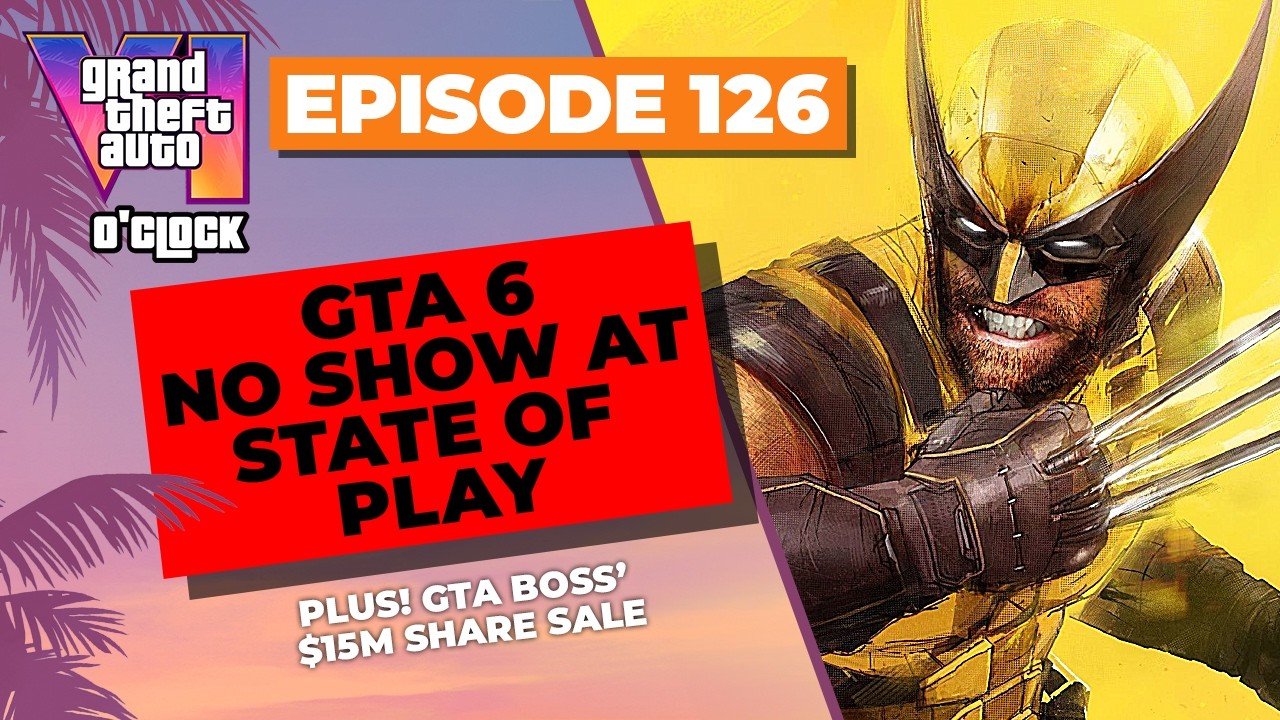 GTA 6 No Show at State of Play - GTA VI O'clock - Episode 126 - YouTube