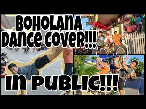 BOHOLANA Dance Cover!!! In Public!!! By: Philip H. Tanasas and Celjosh Morgia
