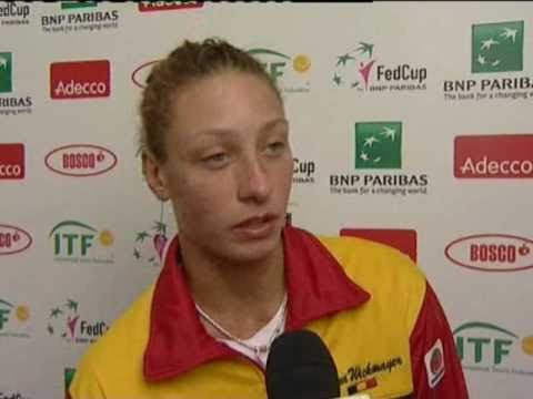 Fed Cup Interview: Yanina Wickmayer