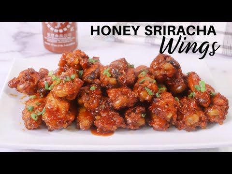 The Best Honey Sriracha Wings
