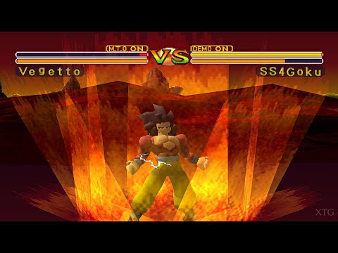 Dragon Ball GT: Final Bout - All Super Moves PS1 Gameplay HD