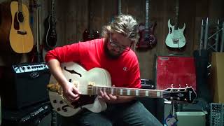 Video thumbnail for White Ibanez AF75 Artcore Jazz Guitar Demo by Southern Music Company