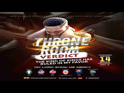 OH LORD SHOW ME MERCY//THRONE ROOM VERDICT - DAY 3 || NSPPD || 14TH JANUARY 2026