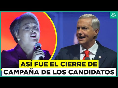 Así fue el cierre de campaña de los candidatos presidenciales