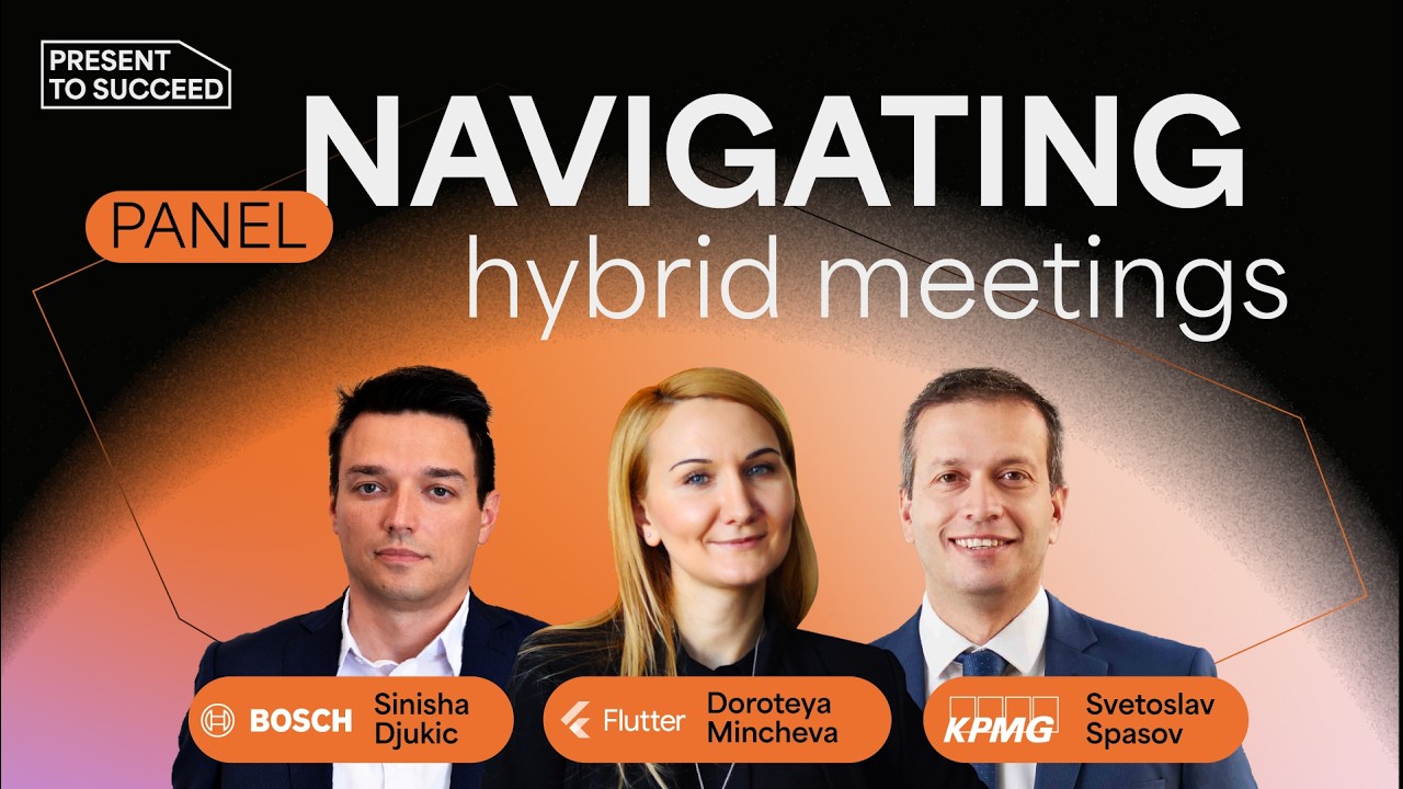 Hybrid Communication at Scale with KPMG, Flutter & Bosch Digital | Panel Discussion PtS 2023