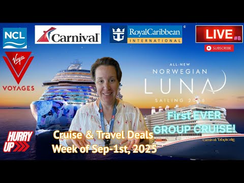 Thumbnail for Weekly Cruise Specials #8!! | Norwegian-Holland-Virgin | Carnival Festivale - Our 1st GROUP CRUISE!