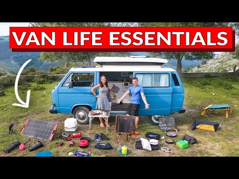 Van Life Essentials 2023! What to PACK in your van