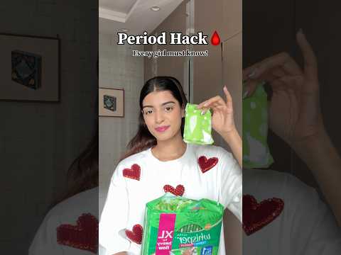 Sanitary Pad Havk 🩸💯 #period #sanitarypads #women #lifehacks #tipsandtricks #shortsvideo #foryou