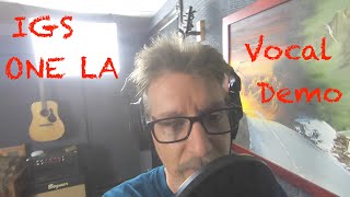 Video thumbnail for IGS One LA 500 Series Demo on a Lead Vocal by ajlsoundwave