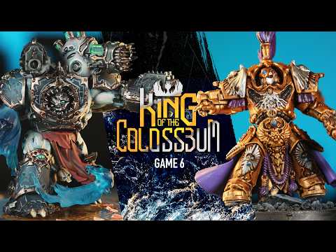 Adeptus Custodes vs Black Legion! King of the Colosseum Game 6