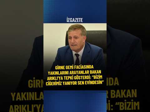 Girne faciasında yakınlarını arayanlar Bakan Arıklı'ya tepki gösterdi #kktc #kıbrıs #feribot