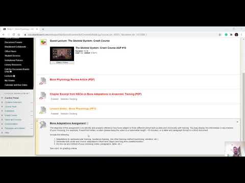 Week 7 Overview - EXS 592