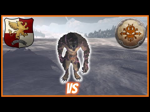 SKIN WOLF HORDE | Empire vs Norsca Multiplayer Battle - Total War: Warhammer 2