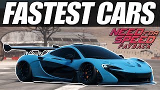 FASTEST CARS IN EVERY CLASS [DRIFT, RACE, ETC] | NEED FOR SPEED PAYBACK