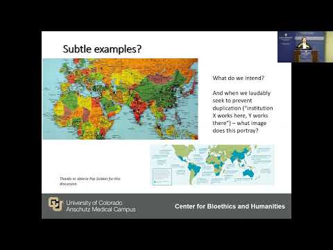 Seminar Series: Decolonizing Global Health with Matthew Decamp, MD, PhD