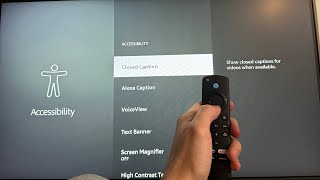 Amazon Fire TV Stick: How to Turn On/Off Closed Captions & Subtitles Tutorial! (For Beginners)