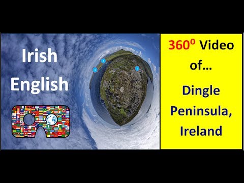 Learn Irish English in VR - Dingle Peninsula | LinguapracticaVR