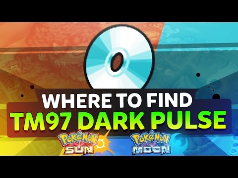 【TM97 DARK PULSE Location】 Pokemon Sun & Moon | Tapu Tutorials