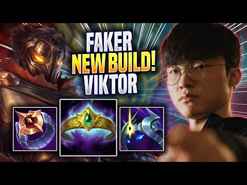 FAKER TRIES NEW VIKTOR BUILD! - T1 Faker Plays Viktor MID vs Yasuo! | Season 2023