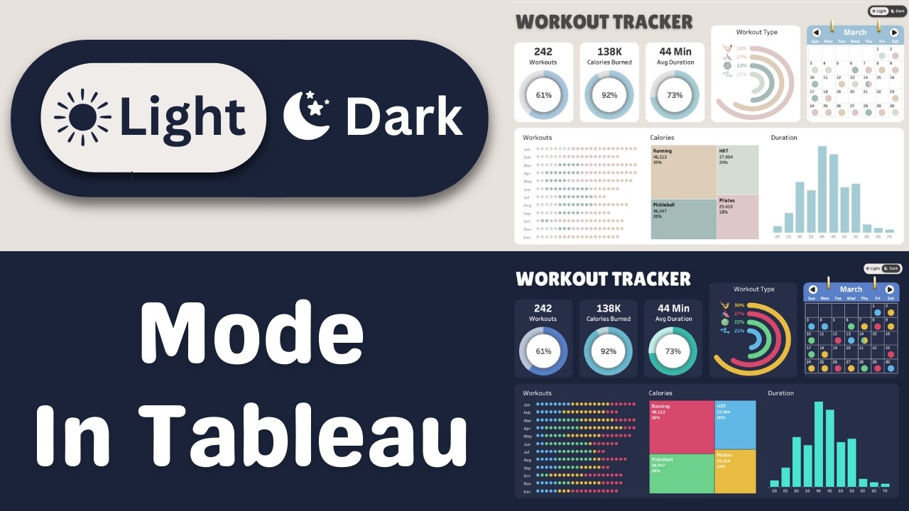 How to Add a Light/Dark Mode Toggle in Tableau (For Better UX + Accessibility)