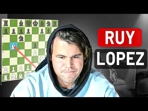 Magnus Teaches You the Art of the Ruy Lopez!