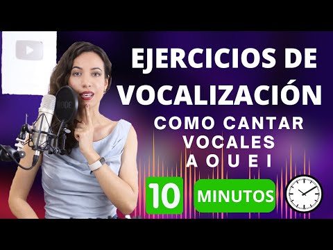 CALENTAMIENTO VOCAL. 4 Ejercicios de vocalización en 10 minutos, .  Clases de canto. Natalia Bliss