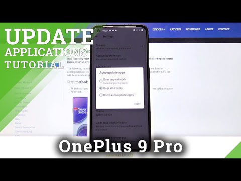 How to Stop Auto Update Apps in OnePlus 9 Pro?