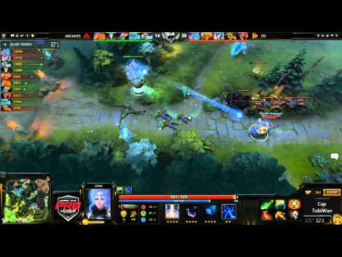 First Departure vs Arcanys Game 1 - joinDOTA League Season 6 - @TobiwanDota @DotaCapitalist
