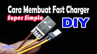 Download lagu Cara membuat Fast charger  DIY ┃Cara membuat kabel data Fast Charging mp3
