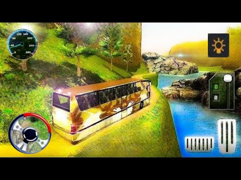 Army Bus Driving Simulator - Solider Transporter Offroad Hill Driving Gameplay