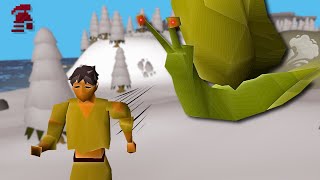Runescape, But an Immortal Snail is Trying to Kill Me | Snailman Mode #1