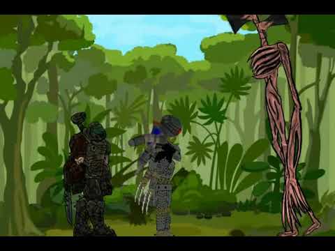 [dc2] Big sister,Doomguy and Predator vs Siren head