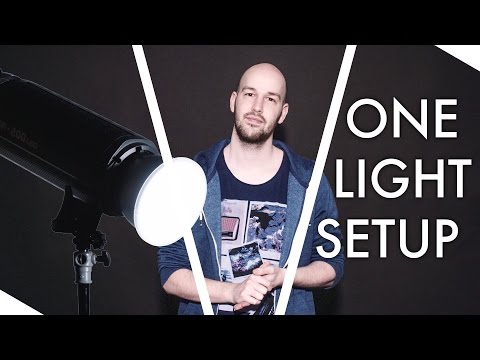 Wie YouTube Video ausleuchten mit nur einer Lampe? Lichtsetzung Tutorial