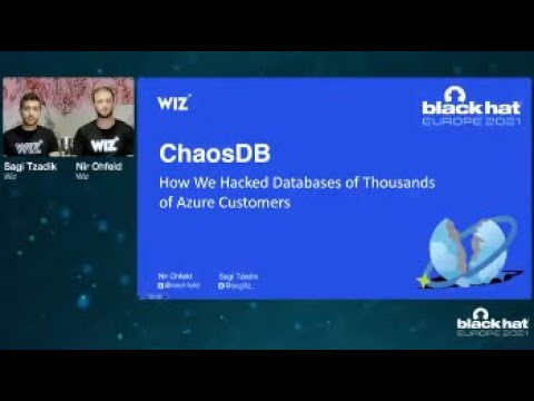 ChaosDB: How We Hacked Databases of Thousands of Azure Customers (rev)