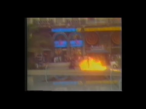 Riots In Athens, Greece, 1987