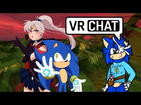 Sailor Peace Trains with Maurice and Meets up with Dimensional Alex - VRChat