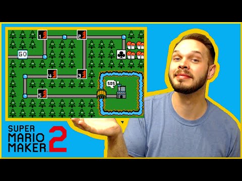 How to Create a World Map in Super Mario Maker 2