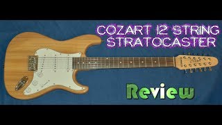 Video thumbnail for Cozart 12 String Stratocaster Review by JandW Music