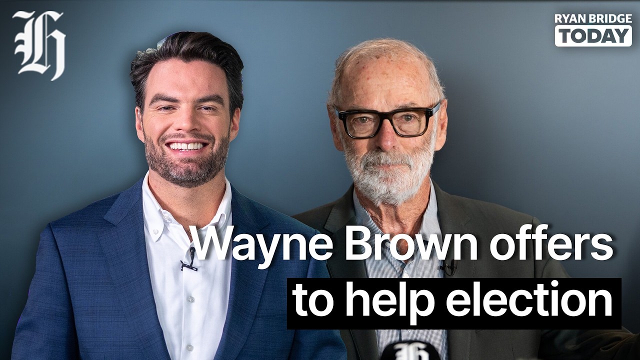 'In terms of policies, there's very few': Wayne Brown offers to help election | Ryan Bridge TODAY