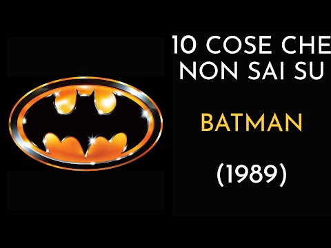10 COSE CHE NON SAI SU BATMAN - 1989 - THE VNTG NETWORK