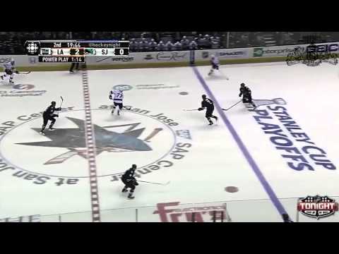 Los Angeles Kings @ San Jose Sharks Game #5 WCR1 StanleyCup Playoffs 2014