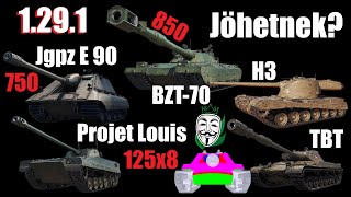 Új tankok az 1.29.1-ben! World of Tanks