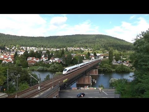 Der Neckartal-ICE zur Bundesgartenschau in Neckargemünd