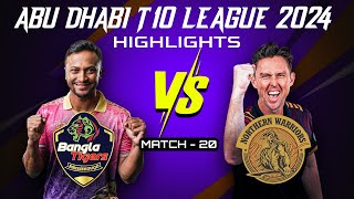 Bangla Tigers VS Northern Warriors