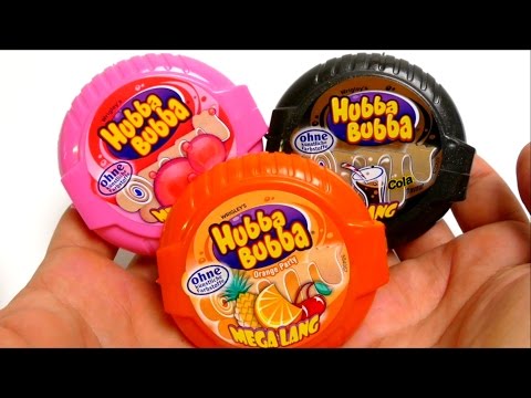 Wrigley's Hubba Bubba Imported Bubble Tape, Assorted Flavors