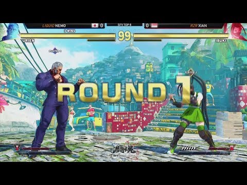 中文【鬪魂2018 TWFighter Major SFV TOP8】LIQUID | NEMO V.S RZR | XIAN