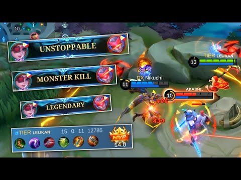 RUBY 15 KILLS NO DEATH! SABER QUIT ML AFTER THIS TORTURE!😈RUBY BEST BUILD 2023