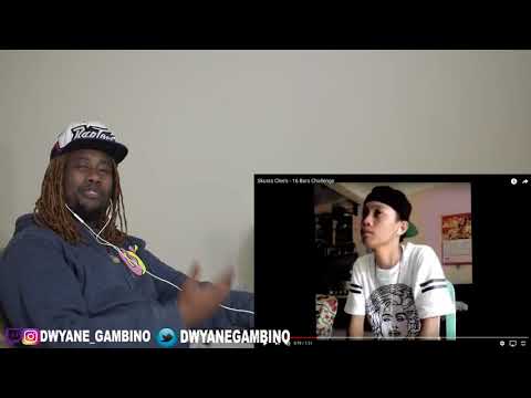 Skusta Clee's - 16 Bars Challenge Dwyane Gambino Reaction
