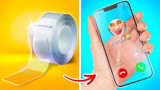BRILLIANT PHONE HACKS || Cool DIY Crafts And Hacks For Your Gadgets By 123 GO!GOLD
