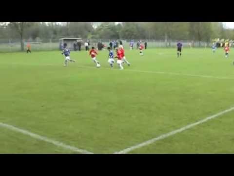 Mooi doelpunt van onze superspits Omar